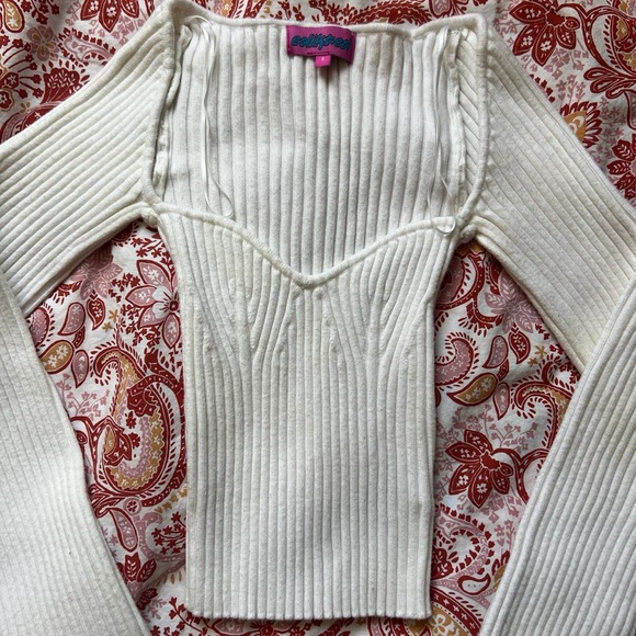 Edikted Ribbed Knit Sweater - Picture 3 of 4